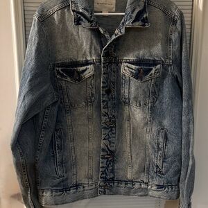 Aeropostale Women’s Denim Jacket - Blue- large